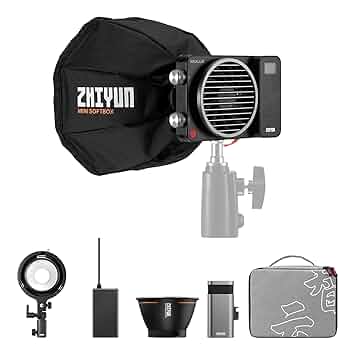 ZHIYUN MOLUS Ｘ100 LEDライト Amazon.com : Zhiyun MOLUS X100 100w COB Led Video Light, APP